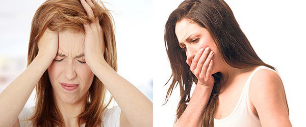 головная боль и тошнота при аллергии на мороз